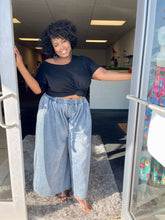 Load image into Gallery viewer, (PREORDER) So Extra Wide Leg Denim Trousers
